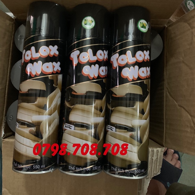 Xịt bóng tổng hợp Telox Wax 550ml