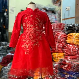140k/1 set cách tân gấm đính ngọc