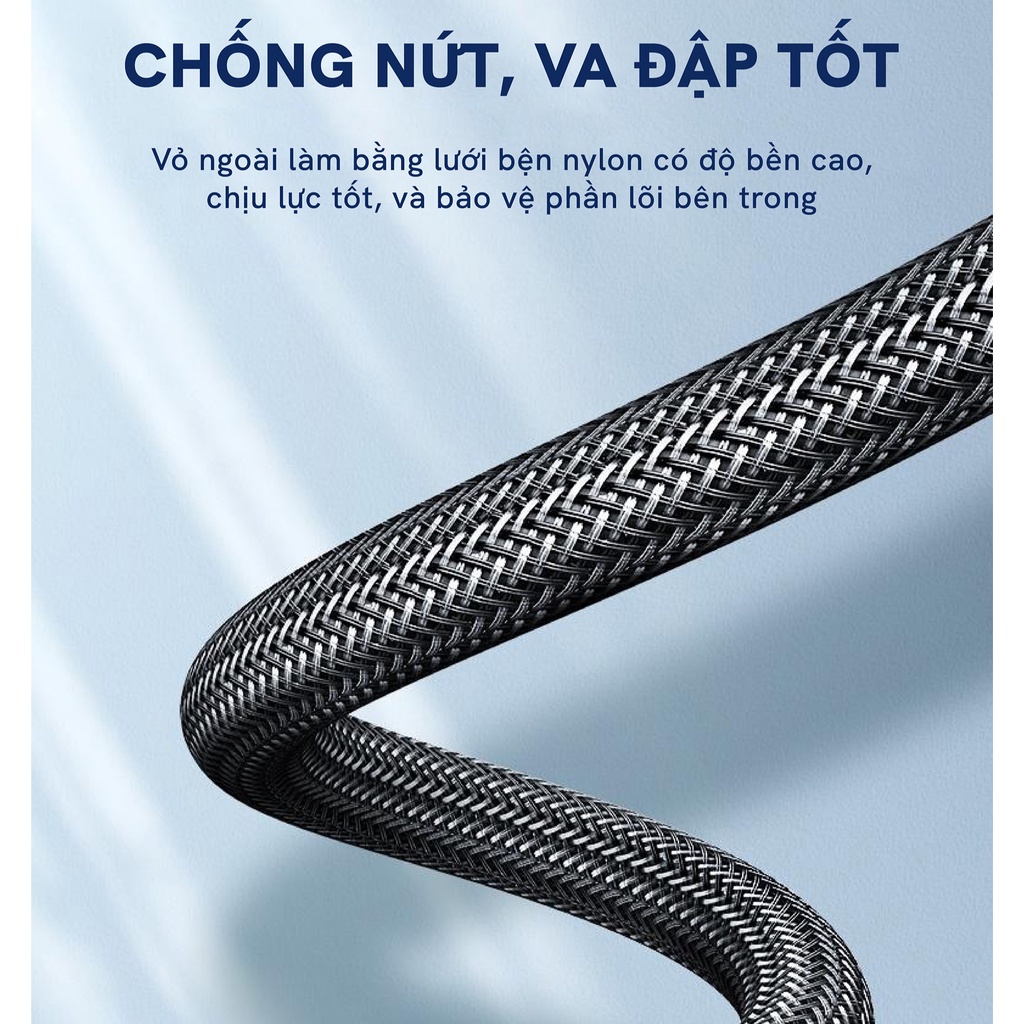 Cáp HDMI 2.1 dài 1m - 5m chuẩn 8K@60MHz Ugreen 70319 70320 70321 80602 50562 HD135