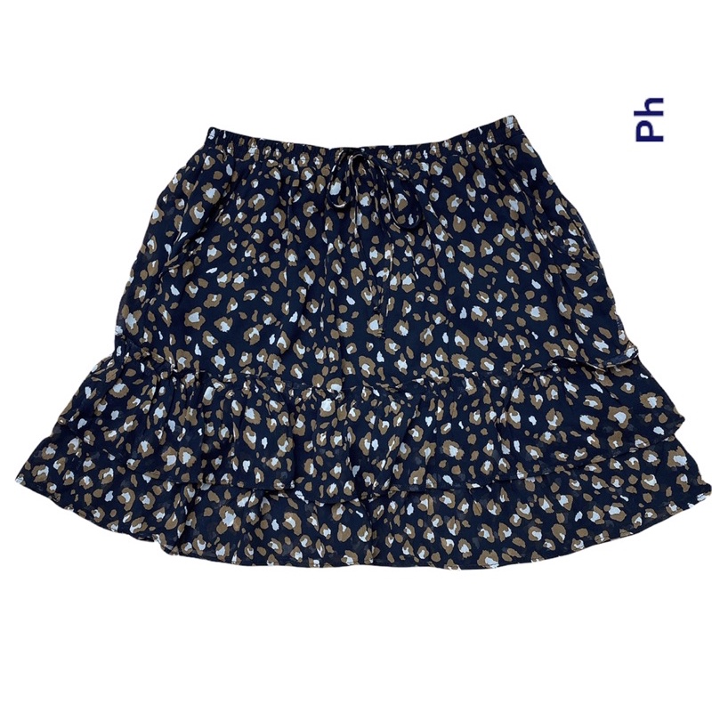 Chân váy voan lưng thun 2 lớp S. SKY