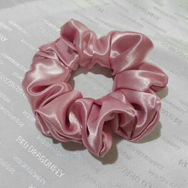 Dây cột tóc vả scrunchies nhiều màu 02