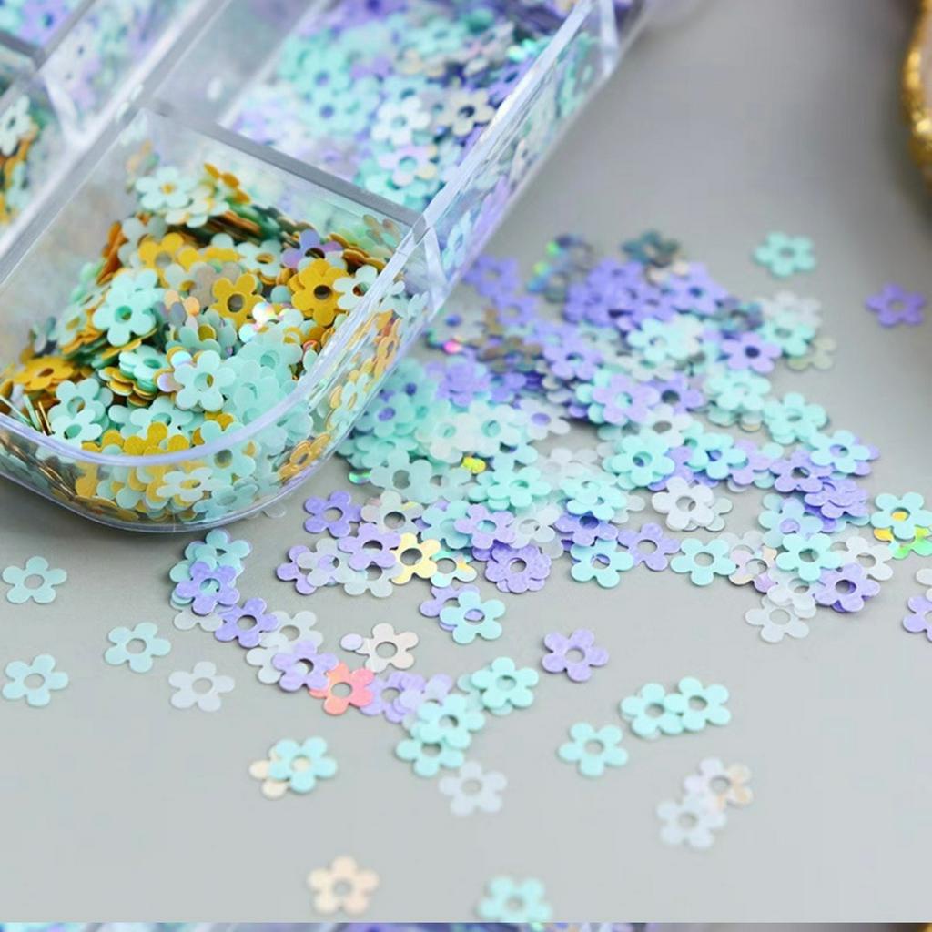 Nhũ hoa mix ẩn móng tone Hàn