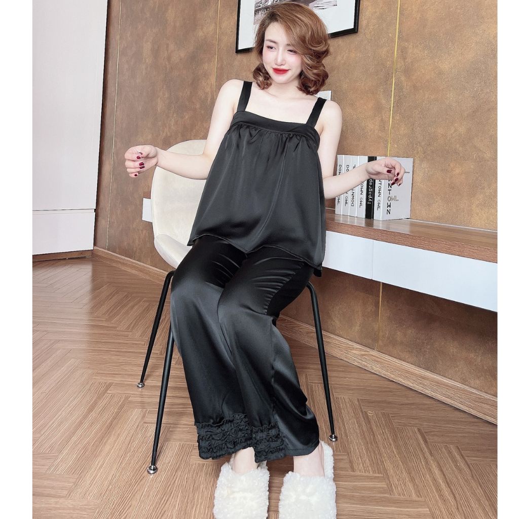 Đồ Ngủ Nữ MIKY Đồ Ngủ Sexy lụa Satin cao cấp mềm mại xinh xắn &lt; 65KG