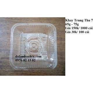Khay trung thu 75g-4k/10 cái