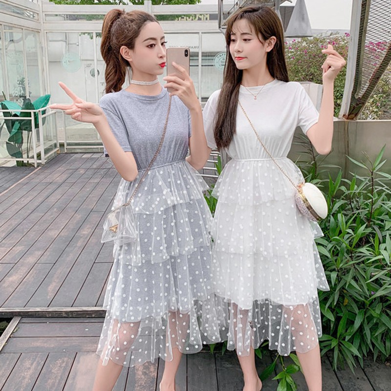 Đầm lưng cao tay ngắn thiết kế thanh lịch cho phái nữ