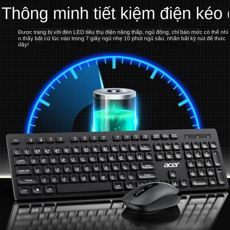 ﺴ๑Bộ bàn phím và chuột Acer có dây Bàn phím và chuột chơi game bàn phím chuột máy tính bảng USB