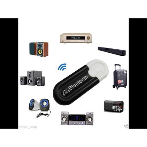 [ Rẻ Nhất Shopee + Có Video ]  Usb Bluetooth BT-163/HJX-001 chuyển loa thẻ nhớ thành loa blutooth - CÓ JACK AUDIO