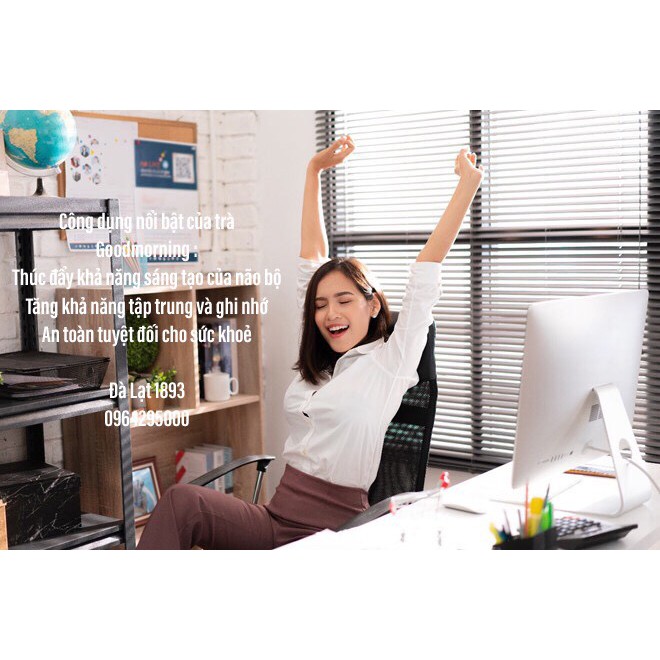 [Mã 267FMCGSALE giảm 8% đơn 500K] Trà buổi sáng Goodmorning Đà Lạt 1893 giúp tỉnh táo, hộp nhựa | BigBuy360 - bigbuy360.vn