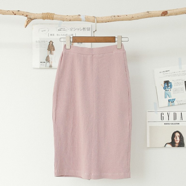 Chân Váy Dài Nữ MOMOCO Midi Cạp Chun, Kiểu Dáng Thanh Lịch M1782