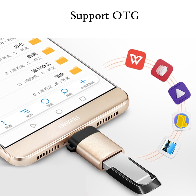 Đầu chuyển đổi USB 3.0 sang Type-C cho điện thoại Huawei Letv Millet