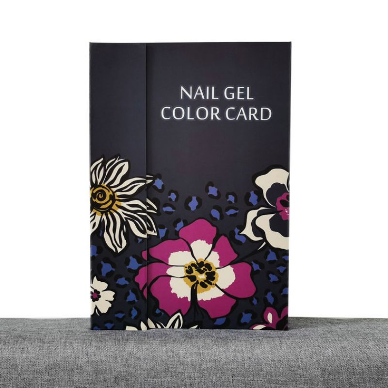 Sổ mẫu móng làm nail, Sổ gài móng mẫu làm bảng màu nail 80 móng,120 móng, 180 móng