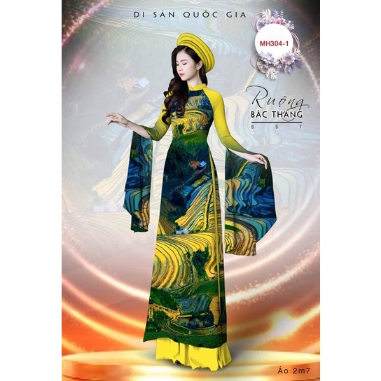 Vải Áo Dài Hoạ Tiết Ruộng Bậc thang, Di Sản Văn Hoá Việt