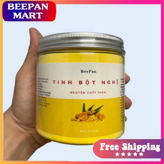 Tinh bột nghệ nguyên chất 300gr - beepan - công nghệ nano hàm lượng curcumin cao