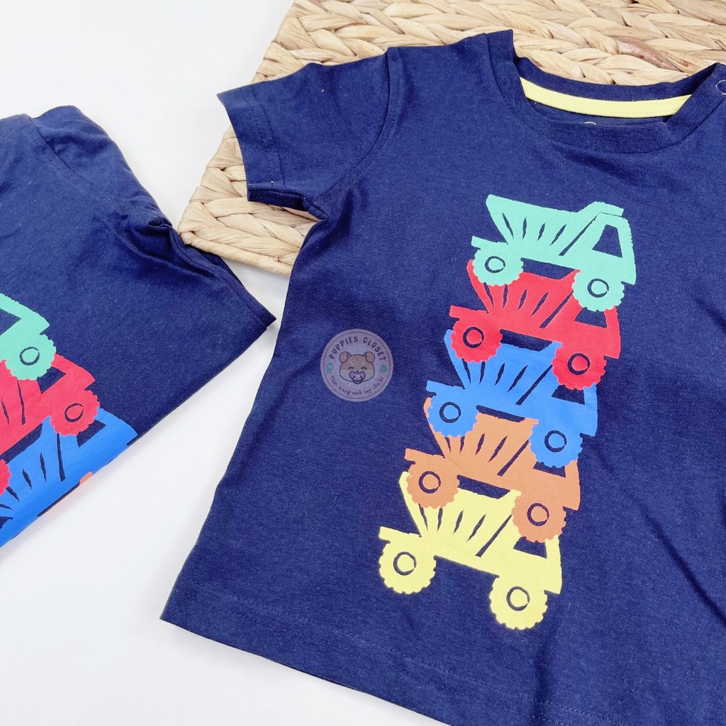 Áo thun ô tô bé trai Mothercare
