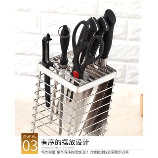 Giá để dao bằng thép không gỉ