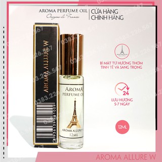 Tinh dầu nước hoa Pháp Aroma Guilty W 12ml - Ngọt ngào, tự tin, quyến rũ