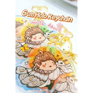 [CÓ SẴN] MÓC KHÓA  6CM - BƯỚM ĐÊM