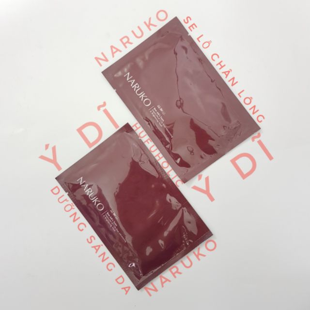NARUKO - Mặt nạ Ý Dĩ [HỘP/COMBO 10M] Làm Sáng Se Lỗ Chân Lông (Trung - Đài) | BigBuy360 - bigbuy360.vn