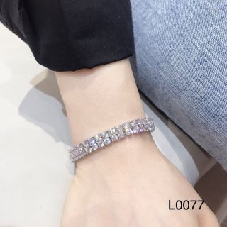 Lắc tay đá bạc 925