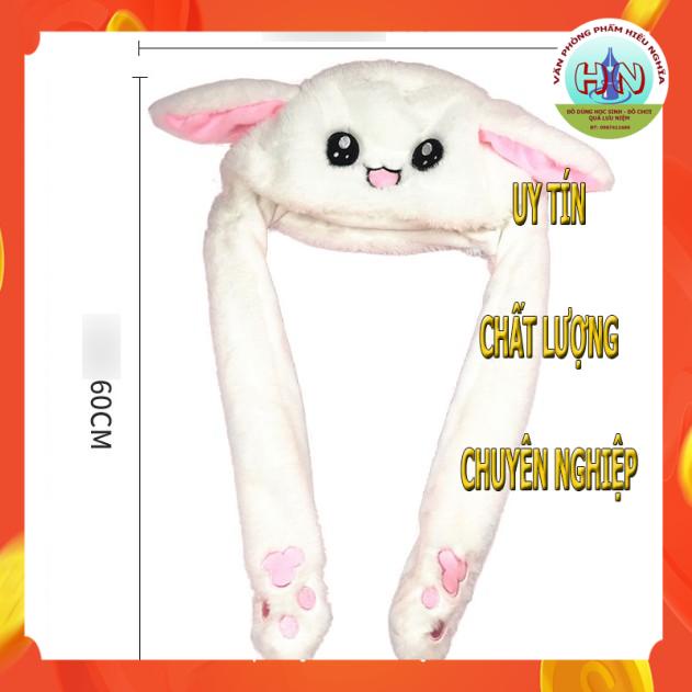 Mũ thỏ giật vẫy tai phát sáng - Siêu Kute - Siêu rẻ
