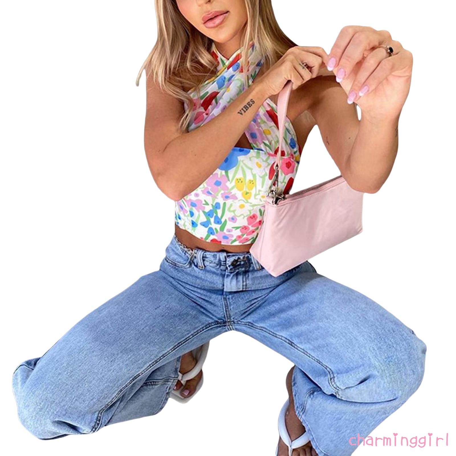 Áo Nữ Không Tay Họa Tiết Hoa Thời Trang Quyến Rũ | BigBuy360 - bigbuy360.vn