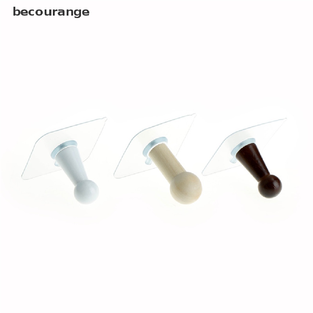 Móc Gỗ Treo Tường Không Cần Khoan Tiện Dụng