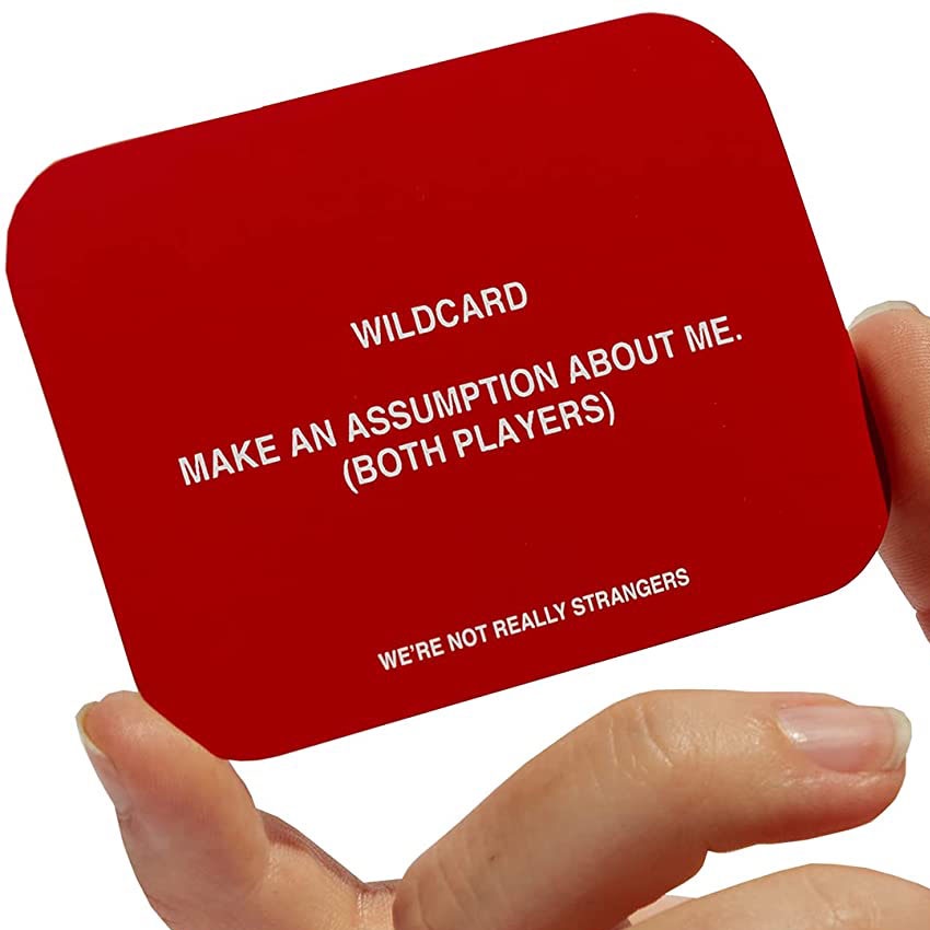 Bộ Thẻ Trò Chơi We'Re Not Really Strangers Tương Tác Vui Nhộn Cho Người Lớn