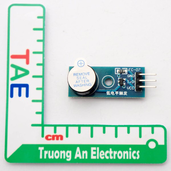 Mạch còi Buzzer 5V sử dụng với Arduino