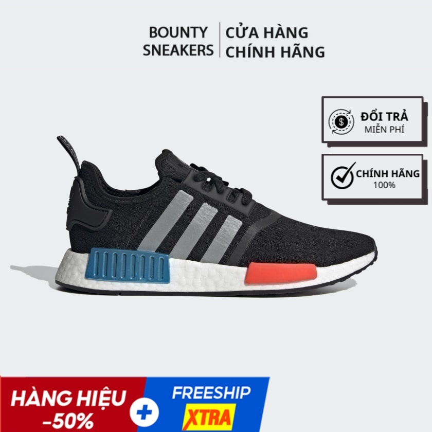 Giày NMD_R1 &quot;Core Black/Silver&quot; FY5727 - Hàng Chính Hãng - Bounty Sneakers