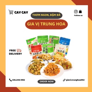 Rau Củ Muối Chua Cay Ăn Phụ, Panchan Trung Hoa