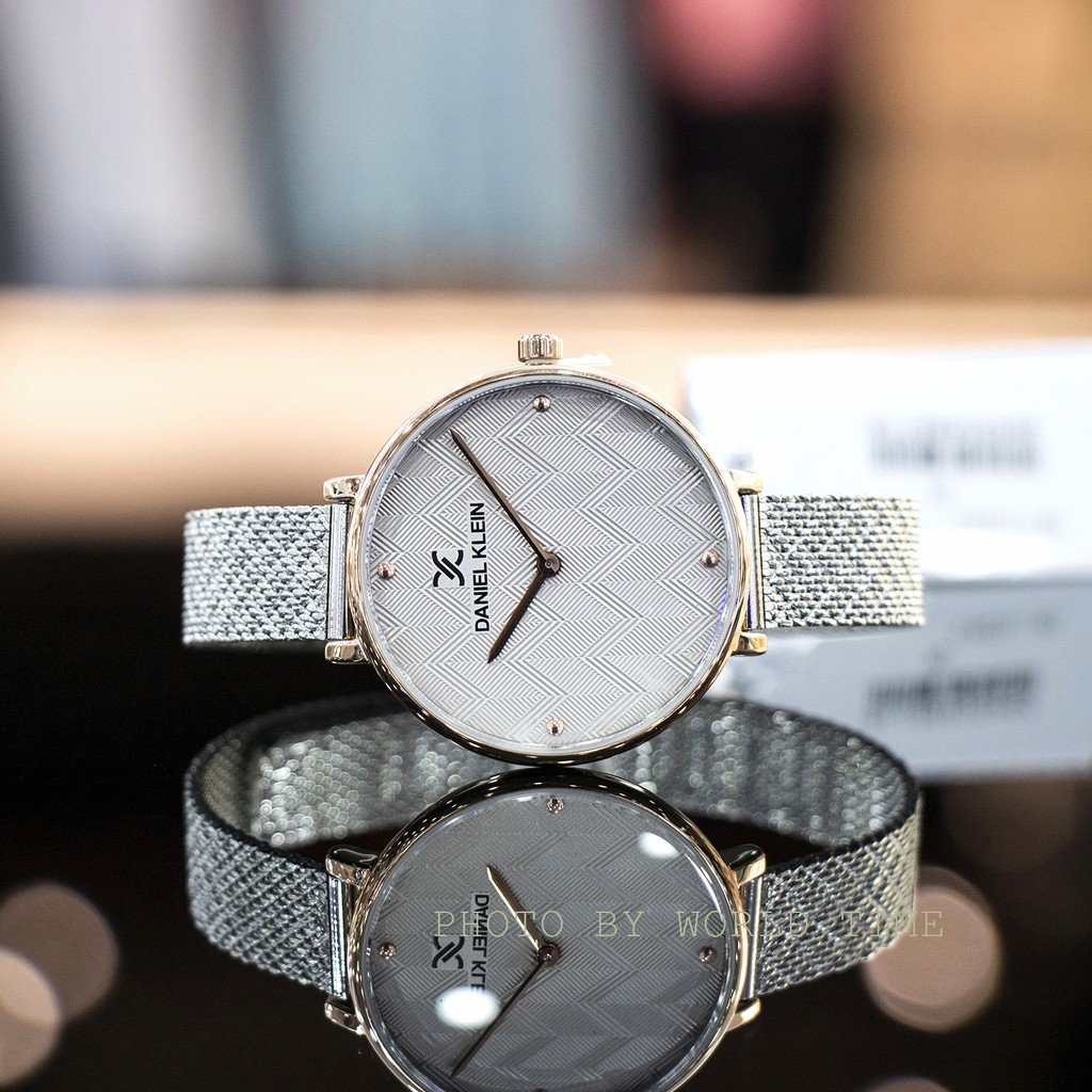 Đồng Hồ Nữ Daniel Klein DK.1.12256 [ Chính Hãng Full Box ] Kính Mineral - Chống Nước - Chống Xước - Dây Da Cao Cấp