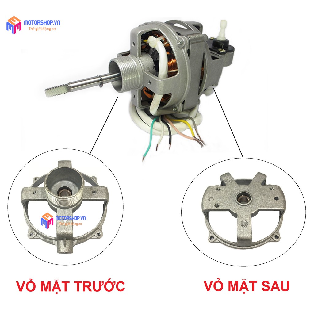 MTS Bộ Vỏ Nhôm Stator Quạt Có Gắn Sẵn Bạc Thau