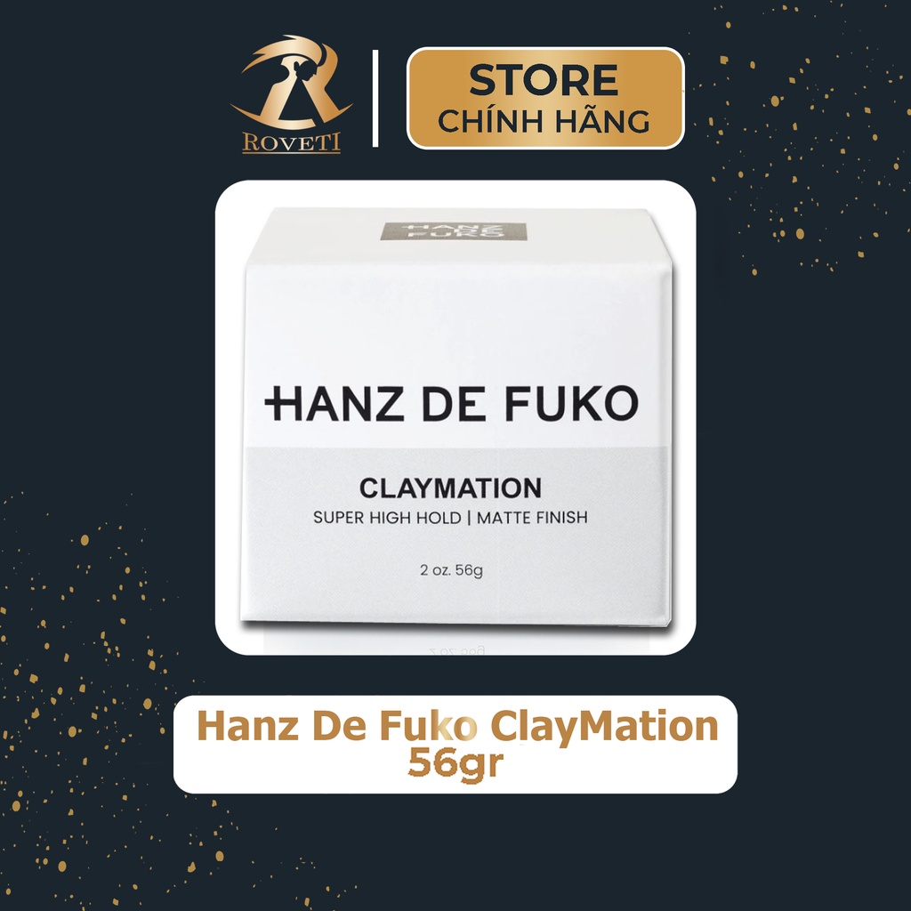 [Chính Hãng] Sáp vuốt tóc Hanz De Fuko Claymation - 56g