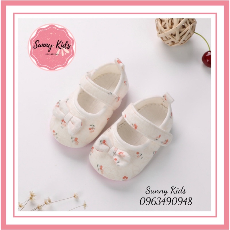 Giày tập đi (sẵn hàng) cho bé gái siêu dễ thương về săn hàng - Sunny Kids
