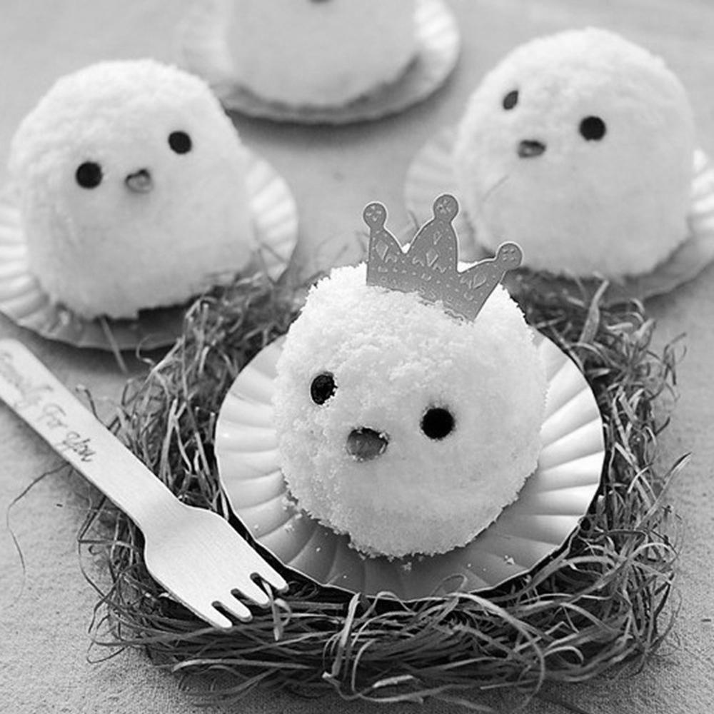 Topper Trang Trí Bánh Kem|Bộ 50 Phụ Kiện Trang Trí Bánh Kem Tiệc Cưới Kiểu Công Chúa Dễ Thương