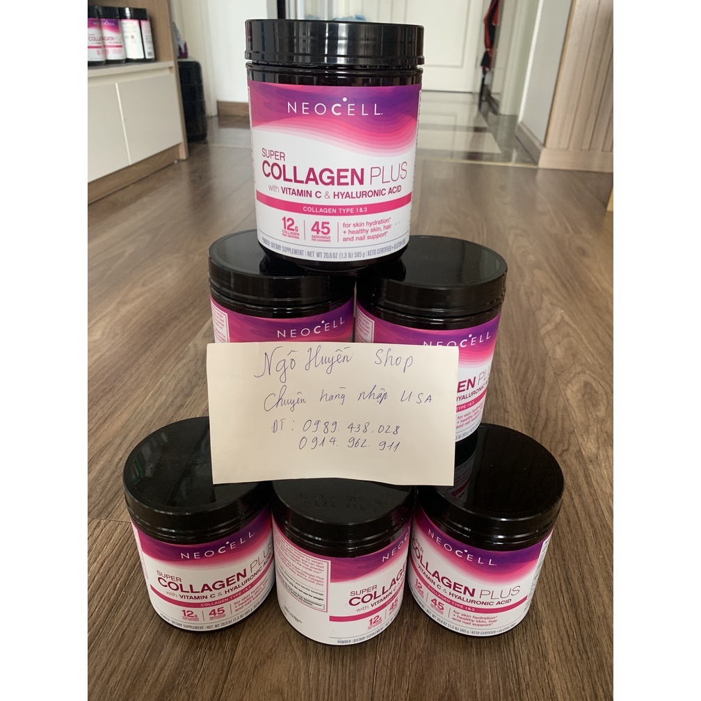 NEOCELL Supper Collagen Plus Made in USA dạng bột