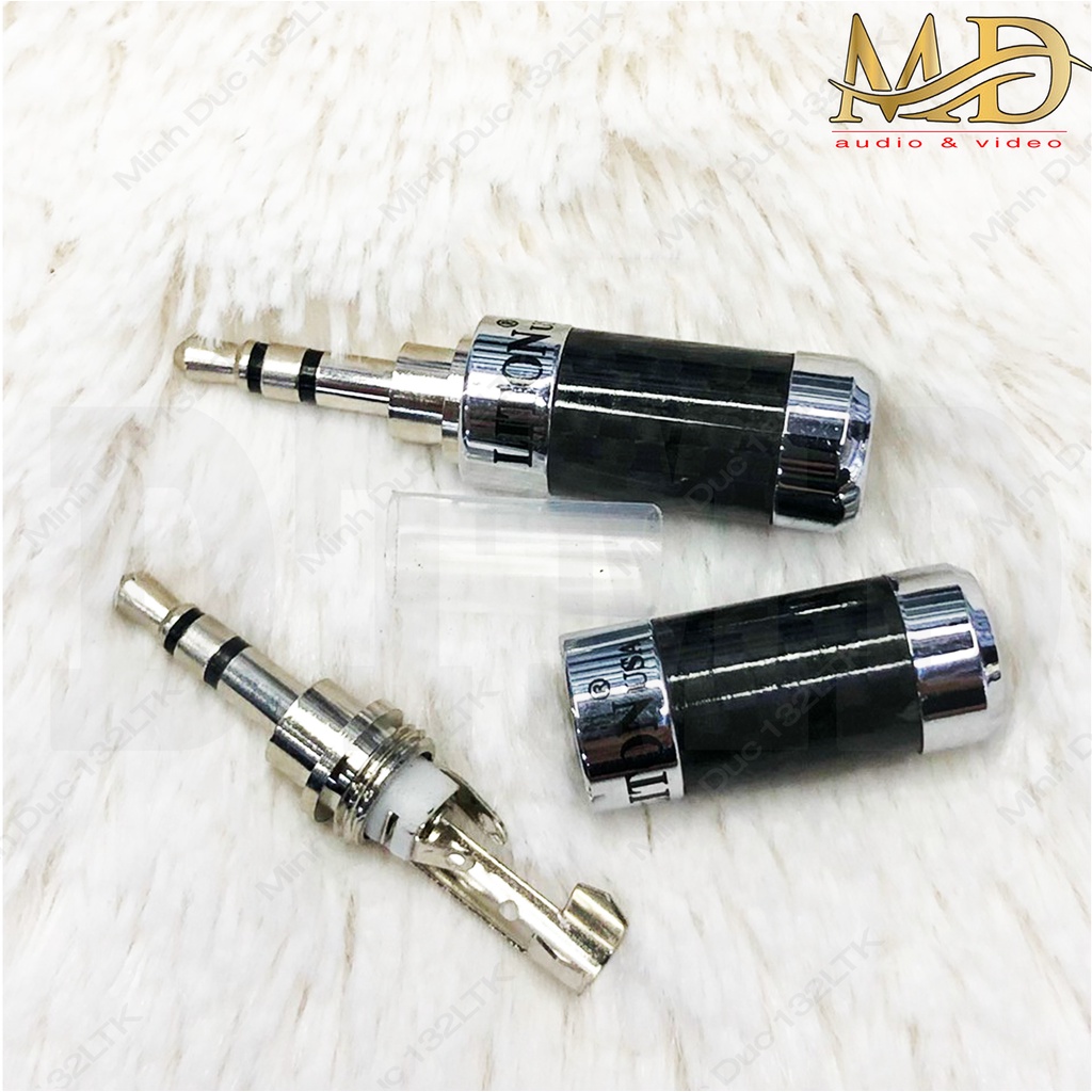 Jack 3.5mm, đầu giắc 3.5 ly Liton xà cừ - 3.5ly cao cấp
