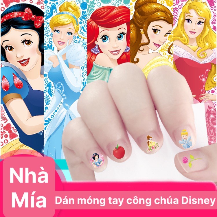 Sticker dán móng tay 3d hoạ tiết hoạt hình đáng yêu cho bé gái - ảnh sản phẩm 2