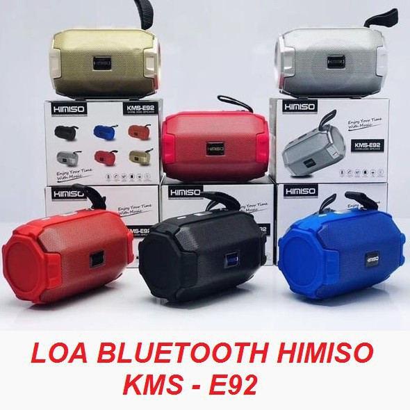 Loa Bluetooth 🏆[️𝑹𝑬̉ 𝑵𝑯𝑨̂́𝑻 𝑽𝑩𝑩]️🏆 Kimiso E92 | Âm Thanh Trung Thực - Sống Động - Âm Bass Mạnh Mẽ - Thiết Kế Nhỏ Gọn