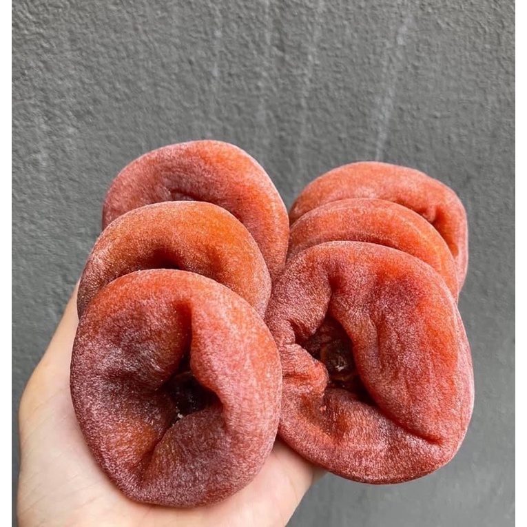 500gram Hồng Sấy Dẻo Treo Gió Đà Lạt Hút Chân Không