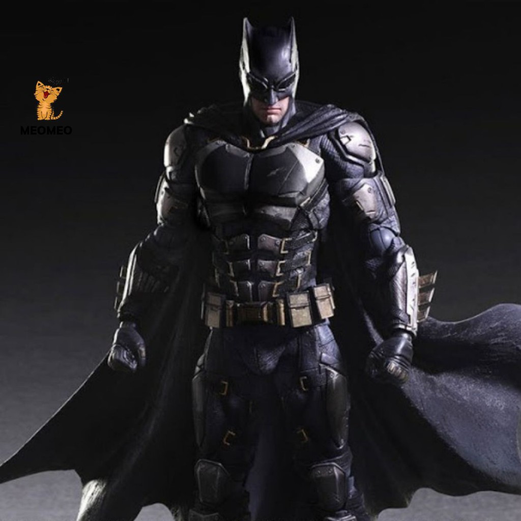 Đồ Chơi Mô Hình Batman Nhựa Đặc Cao 30cm Có Đèn Led Đỏ Và Phát Nhạc Cho Bé Đam Mê Sưu Tập - MEOMEOSHOP2021