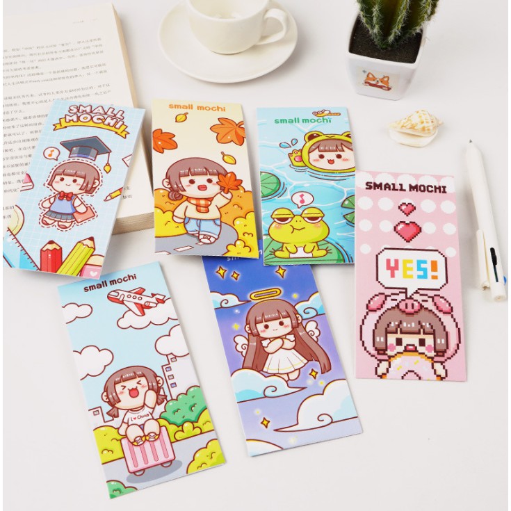 Washi Sticker Bé Mochi trang trí tranh vẽ, số tay, bulletjournal