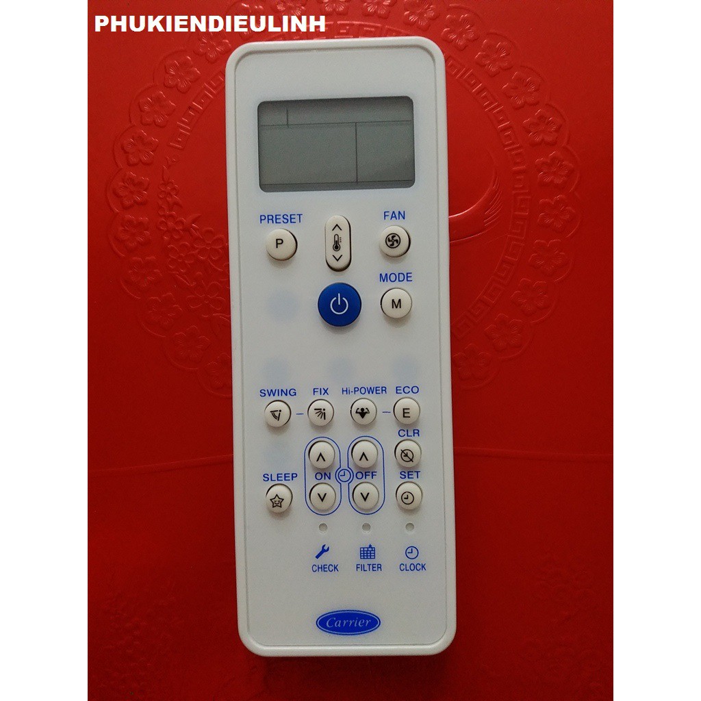 ĐIỀU KHIỂN ĐIỀU HÒA CARRIER 981