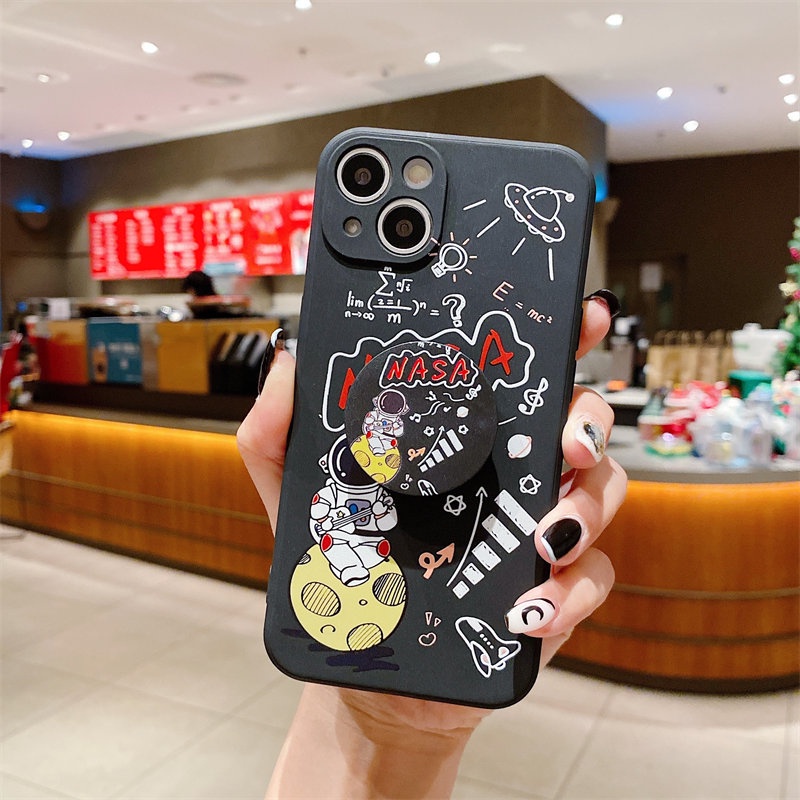 Ốp Điện Thoại TPU In Hình Phi Hành Gia Mặt Trăng Cho IPhone 13 12 Pro Max 11 Pro Max Xs Max Xr X 6 6S 7 8 Plus