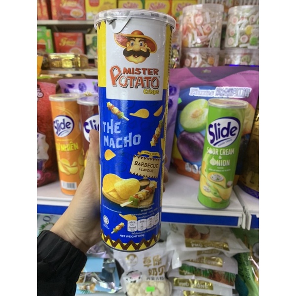 Bim Bim Ống Slide , Potato Các Vị 100g