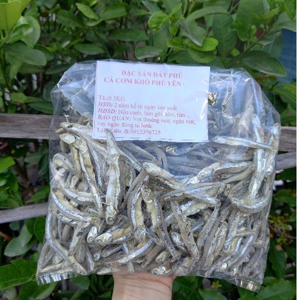 0.5 KG CÁ CƠM KHÔ CON LỚN PHÚ YÊN