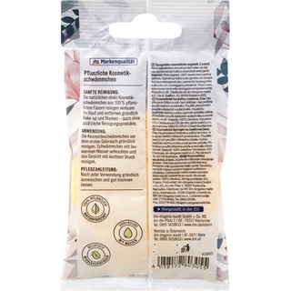 Set 2Miếng rửa mặt bằng bọt biển Ebelin Đức 🇩🇪