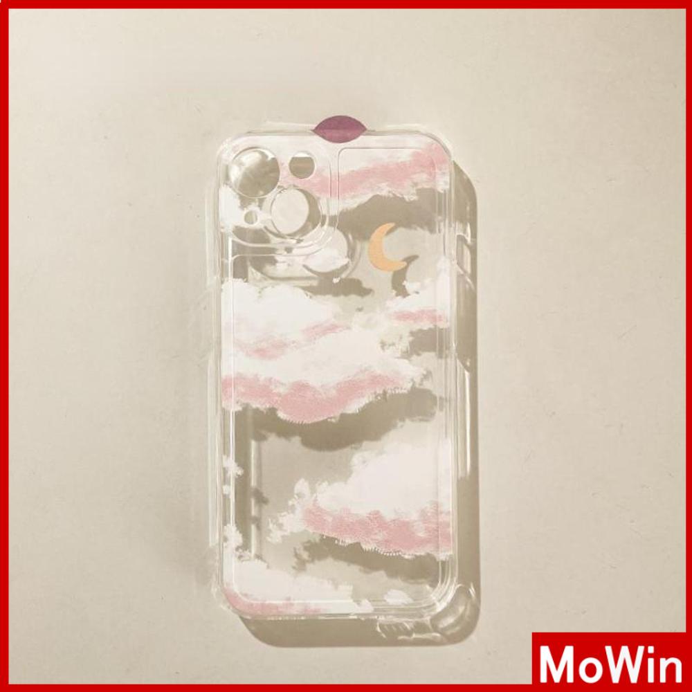 Ốp Điện Thoại Silicon Trong Suốt Viền Vuông Chống Sốc Cho iPhone 13 Pro Max iPhone 12 Pro Max iPhone 11 iPhone 7 Plus