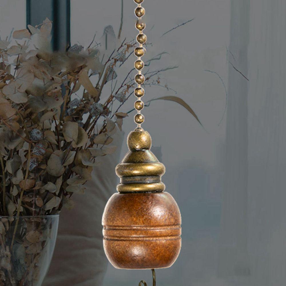 Đèn Treo Trần Nhà Bằng Gỗ Phong Cách Vintage Độc Đáo