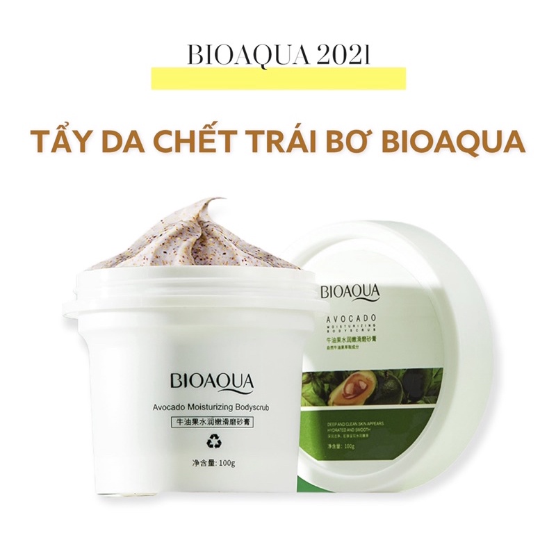 Tẩy Tế Bào Chết Toàn Thân Trái Bơ Bioaqua